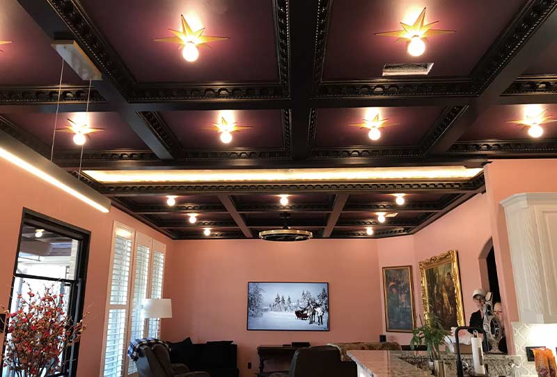 Custom Ceiling Weatherford TX Peter Attila Design
