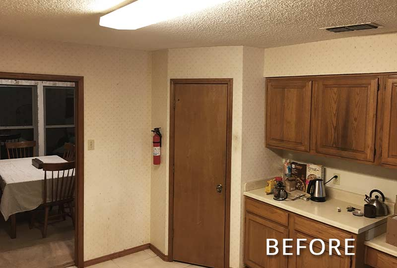 Kitchen Before Renovation Weatherford TX Peter Attila Design