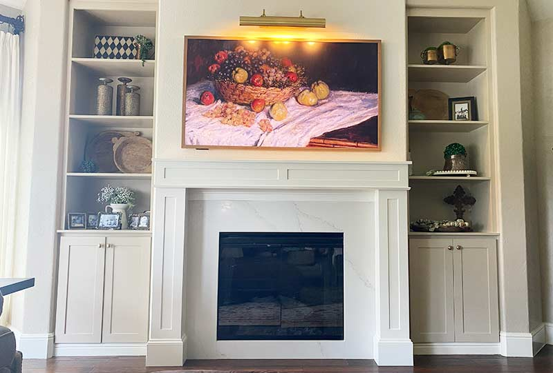 Living Room Renovation Weatherford TX Peter Attila Design