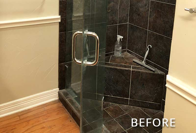 Master Bathroom Before Renovation Weatherford Texas Peter Attila Design