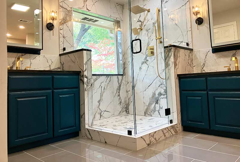 Master Bathroom Renovation Weatherford Texas Peter Attila Design 4