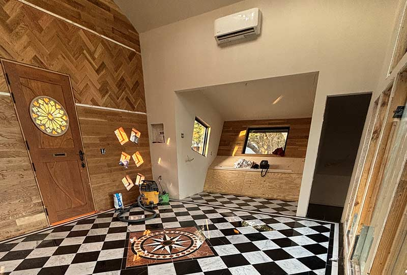 Tree House Interior Weatherford TX Peter Attila Design