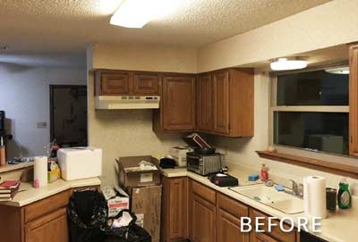 Home Remodeling Weatherford Texas Kitchen Before Photo